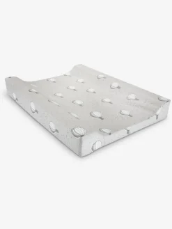 Aankleedkussen JERSIE wit/grijs