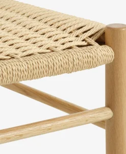 ALSTED Ø120 tafel eiken + 4 ISLEV stoelen eiken