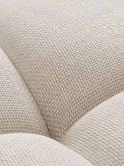 Bank ALLESE chaise longue rechts beige stof