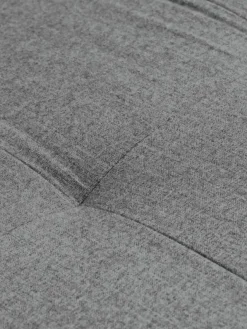 Bank FALSLEV chaise longue grijze stof