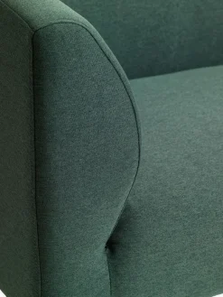 Bank KARE chaise longue rechts donkergroen