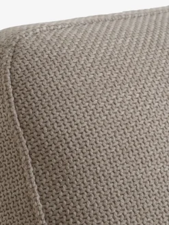 Bank TORNEMARK chaise longue beige stof