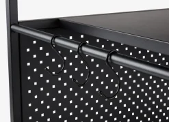 Barbecue tafel INDSLEV B50xL90 zwart