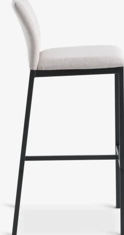 Barkruk ARNUM beige/zwart