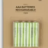 Batterij EIMILL oplaadbaar AAA 4 stuks