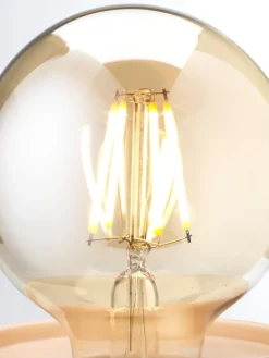 Batterijlamp ARNOLD Ø9xH16cm met timer