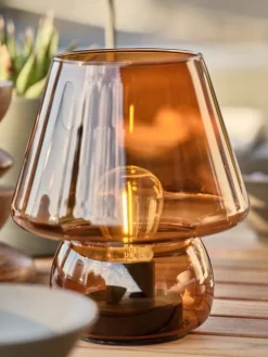 Batterijlamp HOLGER Ø15xH17cm