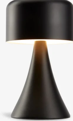 Batterijlamp JACOB Ø13xH21cm met timer