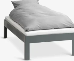Bedframe KILDEN 90x200 donkergrijs