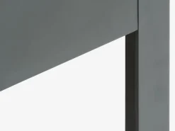 Bedframe KILDEN 90x200 donkergrijs