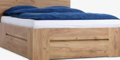 Bedframe LIMFJORDEN 140x200 3 lades naturel eiken