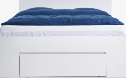 Bedframe LIMFJORDEN 140x200 3 lades wit