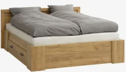Bedframe LINTRUP 140x200 eiken