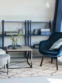 Bijzettafel DOKKEDAL 60x60 beton kleur