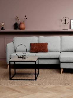 Bijzettafel DOKKEDAL 60x60 beton kleur