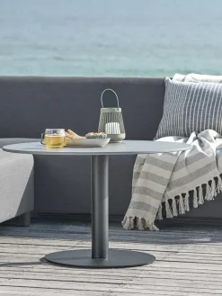 Bijzettafel HELAGS Ø85xH50 zwart