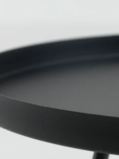 Bijzettafel IDRE Ø45xH52 zwart