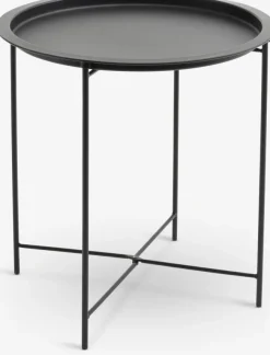 Bijzettafel RANDERUP Ø47 zwart