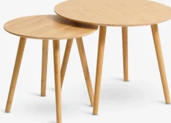 Bijzettafel VANDSTED Ø60 bamboe