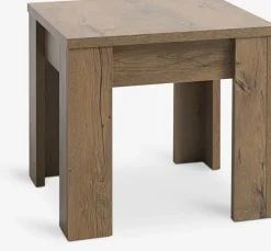 Bijzettafel VEDDE 50x50 wild eiken