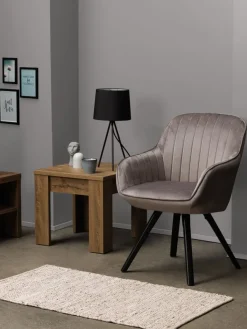 Bijzettafel VEDDE 50x50 wild eiken