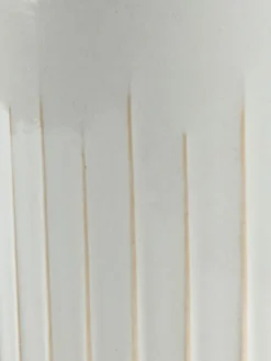 Bloempot KNUDSEN Ø20xH18 cm wit