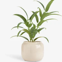 Bloempot MARCUS Ø16xH13cm beige