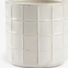 Bloempot MATSSON Ø14xH13cm off white