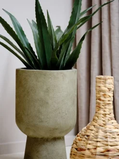 Bloempot SOLVI Ø25xH40cm groen