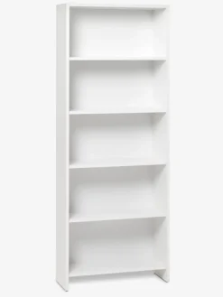 Boekenkast GISLINGE 5 schappen wit