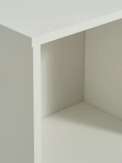 Boekenkast MOSBJERG 6 schappen wit