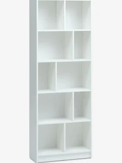 Boekenkast MOSBJERG 10 schappen wit