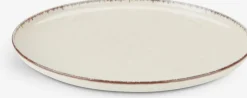 Bord FERDUS Ø27cm porselein beige