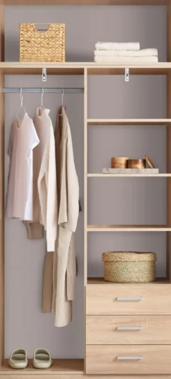 Bovenbouw FANDRUP 97x41 2 deuren licht eiken