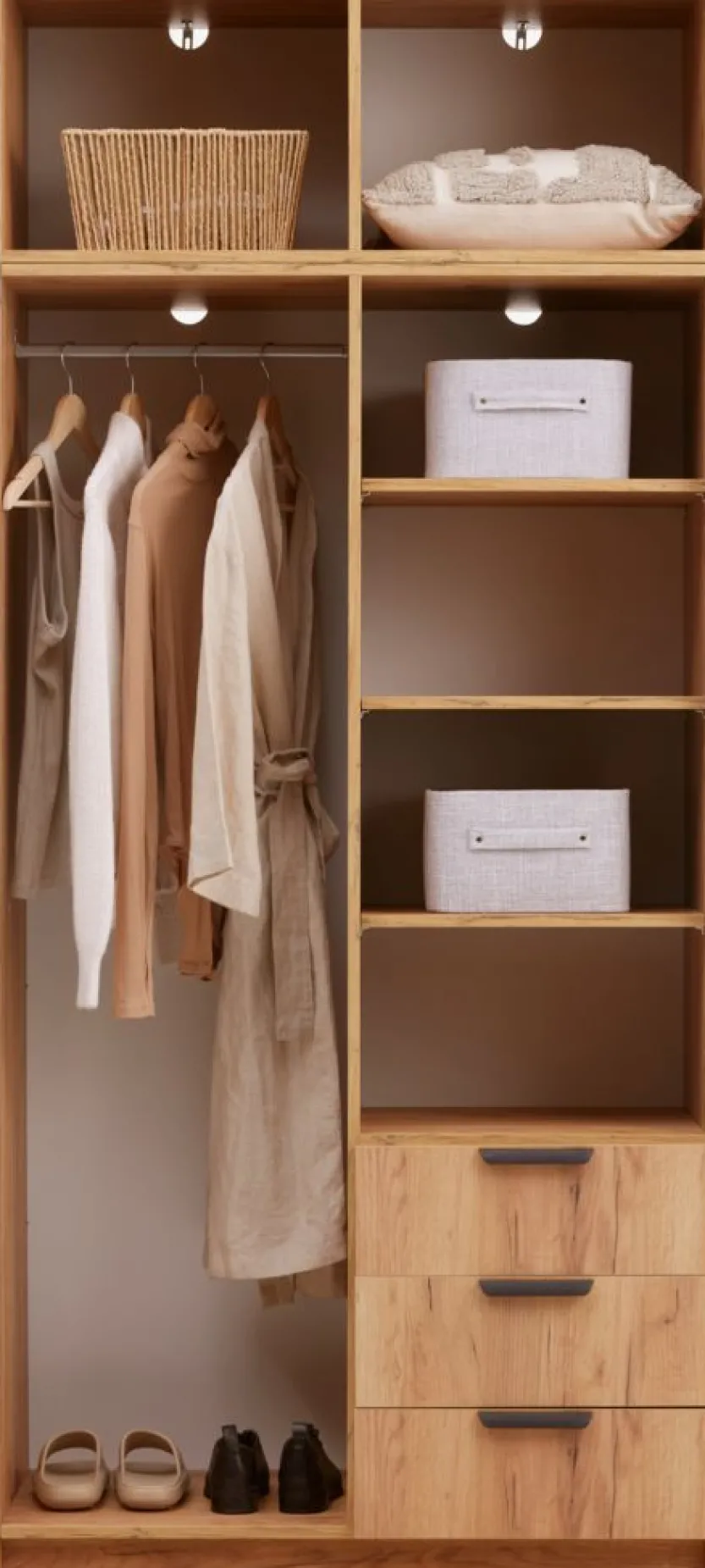 Bovenbouw JENSLEV 96x40 2 deuren eiken kleur