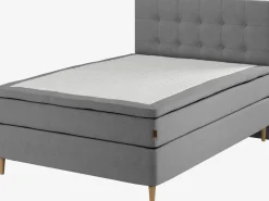 Boxspring 140x200 GOLD C75 latex grijs-23