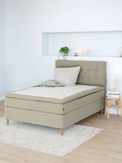 Boxspring 140x200 GOLD C75 latex zand-91