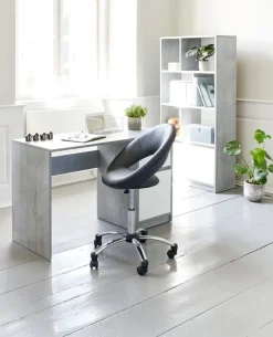 Bureau BILLUND 54x120 wit/beton