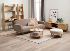 Bureau KRARUP 2 schappen 95x185 eiken kleur