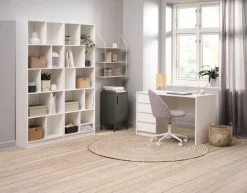 Bureau LIMFJORDEN 60x120 4 lades wit