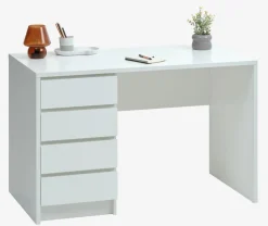 Bureau LIMFJORDEN 60x120 4 lades wit
