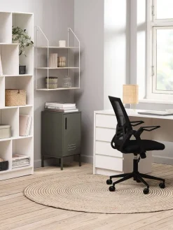 Bureau LIMFJORDEN 60x120 4 lades wit