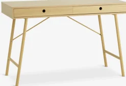 Bureau LINDVED 48x120 2 lades eiken kleur