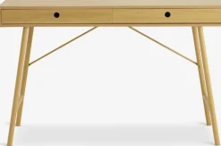 Bureau LINDVED 48x120 2 lades eiken kleur