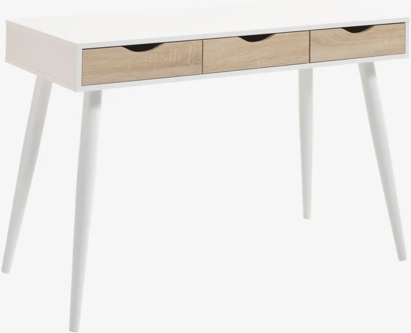 Bureau PLOVSVAD 50x110 eiken/wit