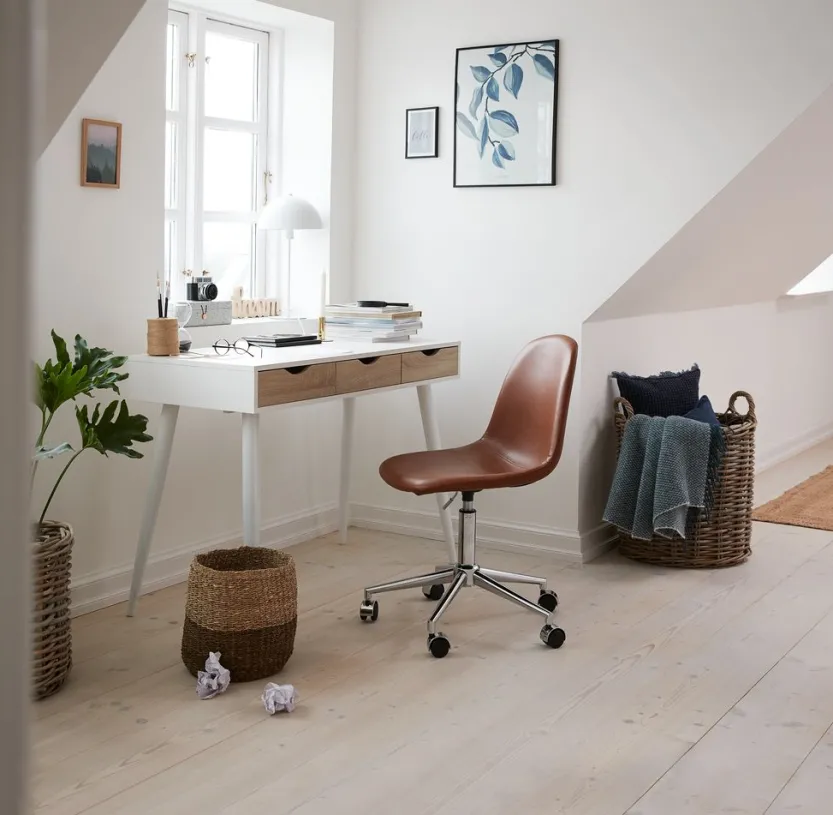 Bureau PLOVSVAD 50x110 eiken/wit