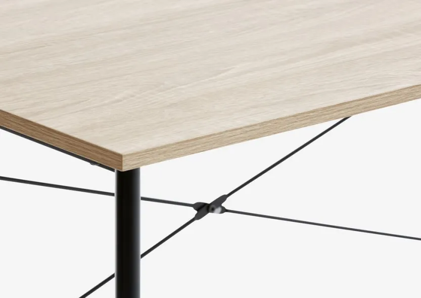 Bureau VANDBORG 60x120 eiken/zwart