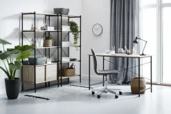 Bureau VANDBORG 60x120 eiken/zwart