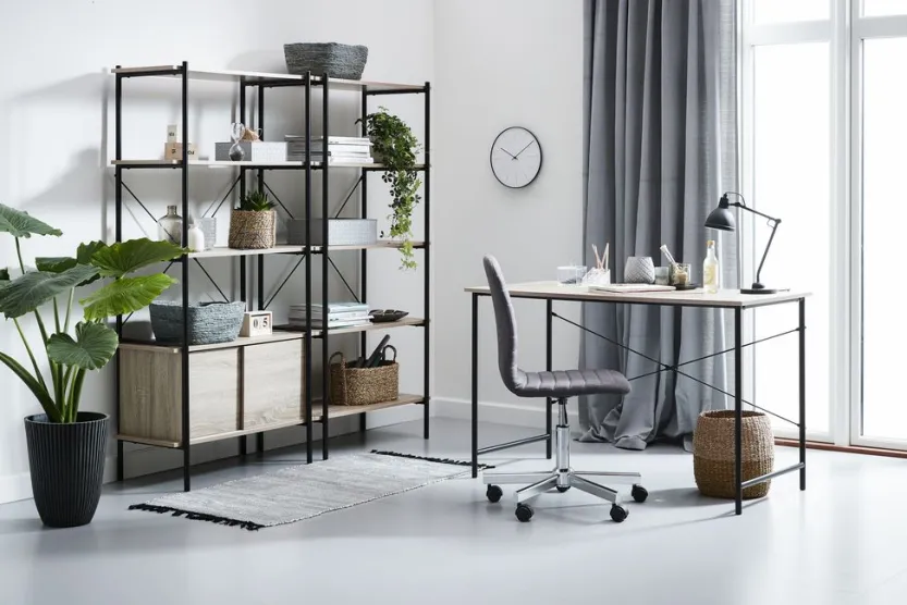 Bureau VANDBORG 60x120 eiken/zwart