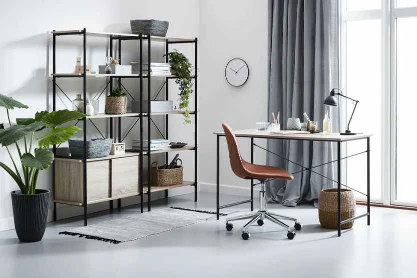 Bureau VANDBORG 60x120 eiken/zwart